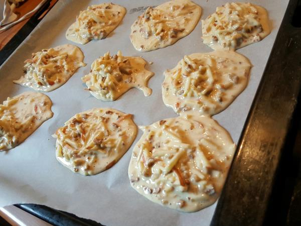 Pečene jabolčne palačinke brez sladkorja